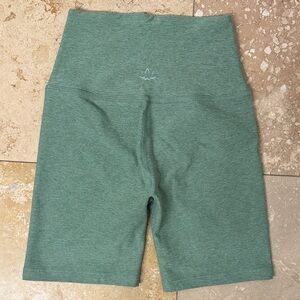 Beyond yoga green biker shorts